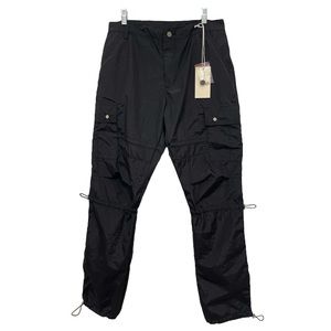 NWT MNML Black Tech Cargo Pants